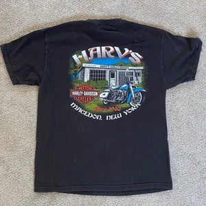 Men’s lrg Harley Davidson dealer tee